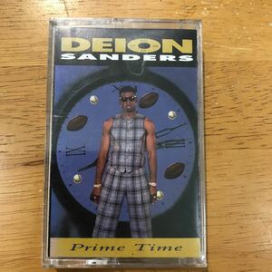  cassette tape * foreign record * western-style music * DEION SANDERS[PRIME TIME