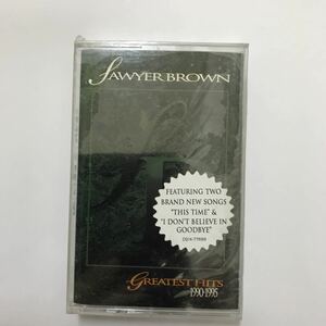  cassette tape * foreign record * western-style music * SAWYER BROWN[GREATEST HITS 1990-1995