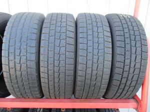 ★☆185/60R15 84Q ダンロップ WINTER MAXX WM01 スタッドレス 2019年製 4本 送料込 T30280831☆★インボイス領収書発行可能