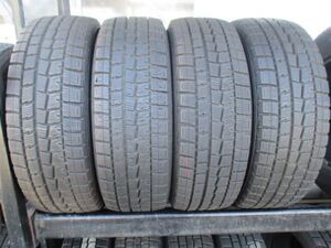 ★☆185/60R15 84Q ダンロップ WINTER MAXX WM01 スタッドレス 2019年製 4本 送料込 T30060826☆★インボイス領収書発行可能