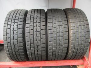 ★☆185/60R15 84Q ダンロップ WINTER MAXX WM01 スタッドレス 2019年製 4本 送料込 T30820912☆★インボイス領収書発行可能