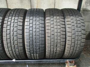 ★☆185/60R15 84Q ダンロップ WINTER MAXX WM01 スタッドレス 2019年製 4本 送料込 T30680912☆★インボイス領収書発行可能