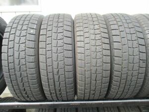 ★☆185/60R15 84Q ダンロップ WINTER MAXX WM01 スタッドレス 2019年製 4本 送料込 T30660912☆★インボイス領収書発行可能