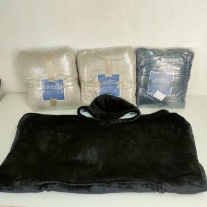 ブランケットスウェットシャツ パーカー BLANKET SWEAT SHIRT 4点セット 毛布 ルームウェア 現状品 未使用 digjunkmarket