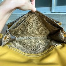 LONGCHAMP マドモワゼルロンシャン クロスボディバッグ ハンドバッグ イエロー 黄色 鞄 現状品 ジャンク 直接引取歓迎(横浜市) digjunkmark_画像9