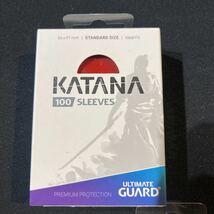 刀スリーブ KATANA デッキシールド スリーブ 66x91mm ULTIMATE GUARD 刀 デッキ_画像4