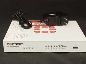 【R05UTM147】FORTINET/UTM FG-50E ライセンス期限：2024/3/20　FW：6.2.4　初期化済/FortiGate-50E【補償付き】