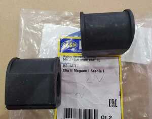  Lutecia 2 RS clio Megane *23.5mm 25mm* stabi bush * stabilizer * anti-roll bar bush *SASIC made *7700847383