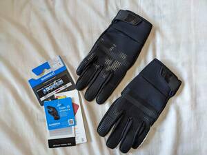 新品　シマノ ウインドブレーク サーマル リフレクティブ グローブ Lサイズ Shimano Windbreak Thermal Reflective Gloves 