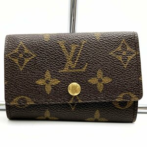 LOUIS VUITTON ルイ・ヴィトン ヴィトン ミュルティクレ6 M62991 モノグラム モノグラムキャンバス 6連 キーケース レディース メンズ USED