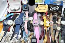 動作未確認品 ジャンク 腕時計 300本以上 セイコー カシオ シチズン タイメックス タケオキクチ 機械式 懐中時計 ブランド まとめ売り 大量_画像5