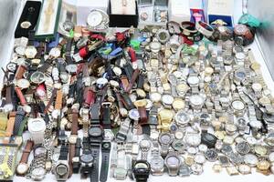 動作未確認品 ジャンク 腕時計 350本以上 SEIKO CITIZEN セイコー シチズン カシオ 機械式 懐中時計 ブランド まとめ売り 大量 まとめて