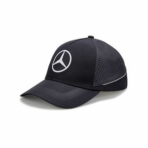★送料無料★Mercedes AMG F1 Team Baseball Cap ルイス・ハミルトン ベンツ キャップ 帽子 オフィシャル ブラック