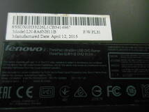 動作品　Lenovo ThinkPad UltraSlim USB DVD Burner LN-8A6NH11B　（2）_画像4