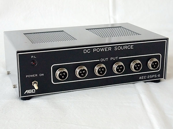 AEC-25PS-6 DC POWER SOURCE ±12V 正負電源　低ノイズ安定化電源　トランス式（自作DAC等の正負電源に）