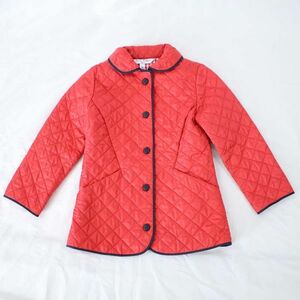 [PT12089] ブルックスブラザーズレッドフリース キルティングジャケット キッズ レッド系 XS Brooks Brothers RedFleece