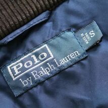 [D2100] ポロバイラルフローレン キルティングジャケット ネイビー系 S Polo by Ralph Lauren_画像7