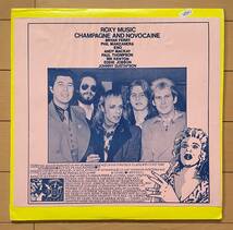 Unofficial US盤「Roxy Music Champagne And Novocaine」LP LIVE　Bryan Ferry　Andy Mackay　Paul Thompson　Phil Manzanera_画像1