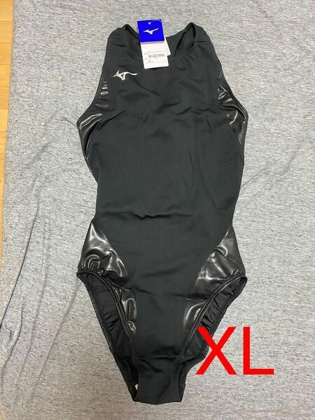 【生産終了品】MIZUNO 女子水球用競泳水着　レディース　ブラック　XLサイズ　ウォーターポロ ミズノ