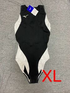 [ production end goods ]MIZUNO woman water lamp for .. swimsuit lady's black × white XL size water Polo 