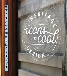 ポルシェ Icons of cool ステッカー カッコイイ クール HERITAGE EST1948 porsche 912 914 356 930 964 911 996 991 992 718 986 (-iket3