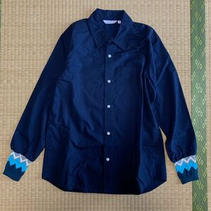 rehacer【レアセル】Comp Type Shirt シャツ ネイビー Sサイズ