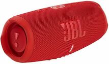 新品★送料無料★JBL CHARGE5 Bluetoothスピーカー 2ウェイ IP67防塵防水/パッシブラジエーター搭載/ポータブル レッド JBLCHARGE5RED_画像1