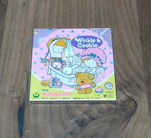  Showa Retro * большой yo. тысяч плата оригами Winkie&Cookie Mini оригами 7.5×7.5cm