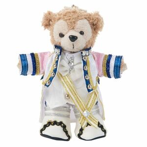 Art hand Auction Paomadei B864 Mr.5 Cendrillon Fille 2023 Bleu Turquoise 14 cm Badge en Peluche KIN Costume Fait Main pour Duffy, personnage, Disney, Duffy