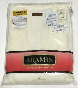 ARAMIS　半袖 ３重構造シャツ 日本製　LL　秋冬　アラミス アズ　定価6.050円