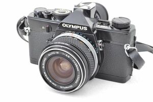 【B品】OLYMPUS OM-1 G.ZUIKO AUTO-W 28mm F3.5 オリンパス フィルム 一眼レフ カメラ#c33