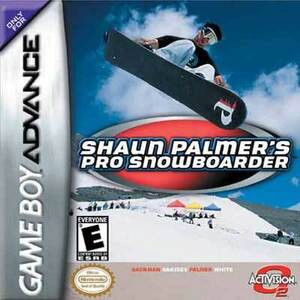 ★送料無料★北米版 Shaun Palmers Pro Snowboarder ショーン パーマー プロ スノーボーダー スノボー ゲームボーイアドバンス