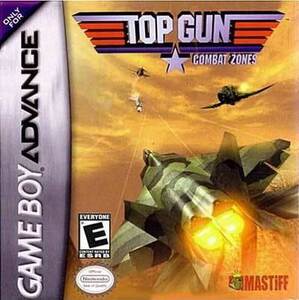 * free shipping * North America version Top Gun Combat Zone top gun combat Zone Game Boy Advance 