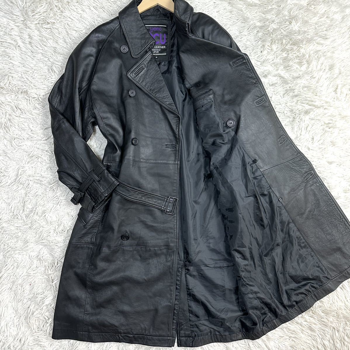 2023年最新】ヤフオク! -ダブルレザーコート革の中古品・新品・未使用