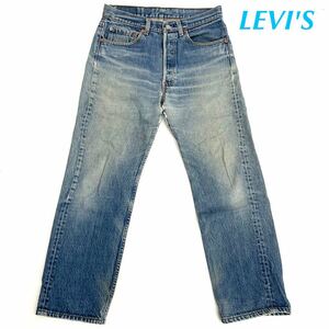 LEVI'S リーバイス アメリカ製 501 ジーンズ デニムパンツ ボタン裏刻印544 L490