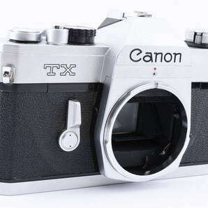 ☆新品級・コレクター必見☆ キャノン CANON TX シルバー ボディ ♯A4479の画像4