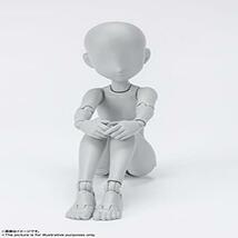 ● S.H.フィギュアーツ ボディちゃん -杉森建- Edition DX SET (Gray Color Ver.) 約130mm PVC&ABS製 可動フィギュア 最安_画像6