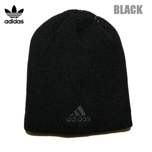 新品 adidas アディダス ニットキャップ ブラック 黒 ADM BOS AC BEANIE 108111402 フリーサイズ 帽子 ニット帽 ビーニー キャップ