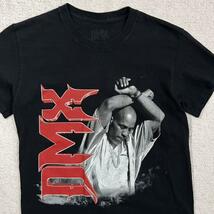 DMX ラッパー ラップ ヒップホップ Tシャツ 半袖 ブラック S_画像3