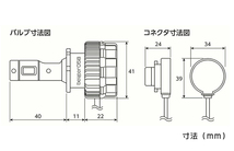 爆光モデル◆スバル レガシィ BH5純正HID D2R LED変換ヘッドライトバルブ 車検対応_画像4