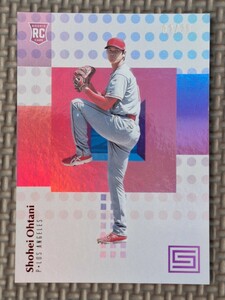 2018 Panini Chronicles Status #1 SHOHEI OHTANI RC Red 02/25 Los Angeles Angels