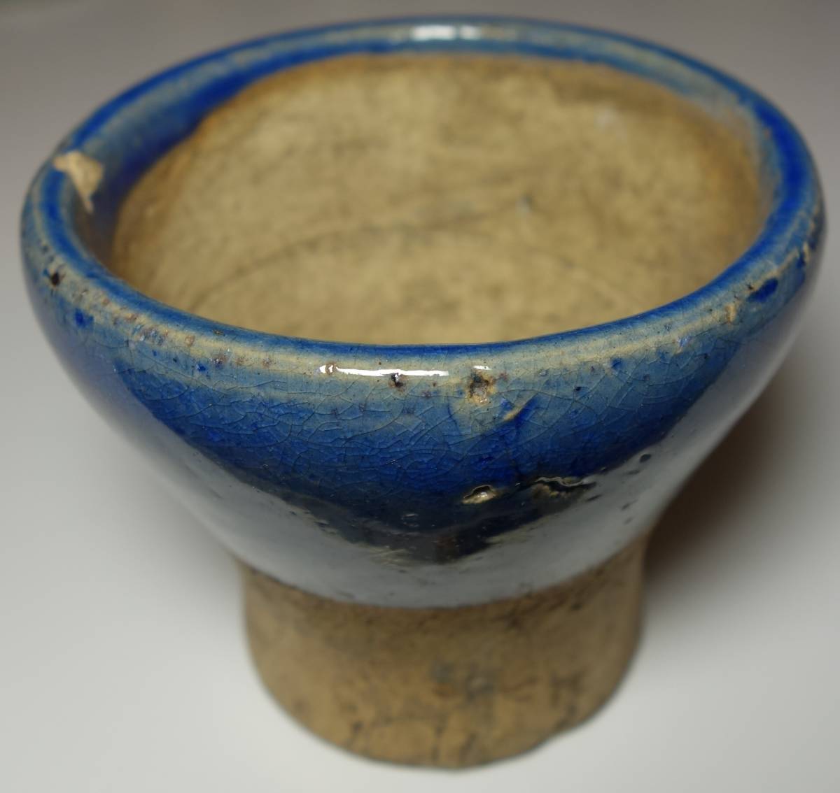  Song утро период река юг * вскрыть префектура старый обжиг в печи ... курильница 4 person ( синий дракон *. птица * белый .*..). песок ввод редкий рука буддизм изобразительное искусство 