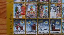 デンマーク　1993年　クリスマスの情景　未使用クリスマスシールシート_画像5