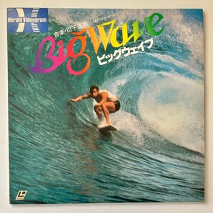 映画 BIG WAVE (音楽：山下達郎) レーザーディスク　【廃盤レア品】