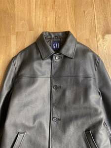 old gap oldgap レザー カーコート vintage 90s レザージャケット ビンテージ オールドギャップ M