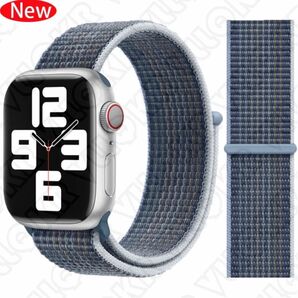 Appleウォッチスポーツループ ナイロン編みベルト38/40/41mm対応品