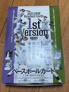 2023 BBM ベースボールカード 1st バージョン 未開封 20パック 定価8800円分 2点以上はゆうパケット不可 完売商品