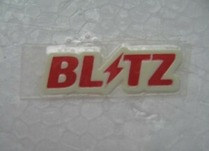 ラスト品・蛍光タイプ●BLITZ製／ 正規・ブリッツ・樹脂製・ミニステッカー・⑦・W21 ／非売・新品●