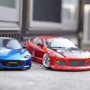 新品!! 1/10 ラジコン ボディ マネキン シャーシ シンプルタイプ TT-01 TT-02 YD-2 シルビア S15 S14 180SX 86 ドリラジ ラジドリ TRFの画像8