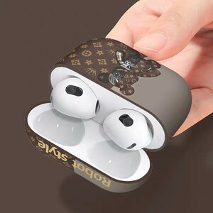 AirPods Proケース エアーポッズ プロ　シリコン製　クマ柄保護ケース　イヤホンケース　超軽量 新品